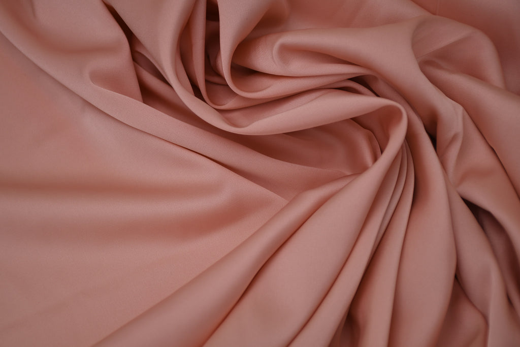 Silky Satin Stretch - Soft Coral