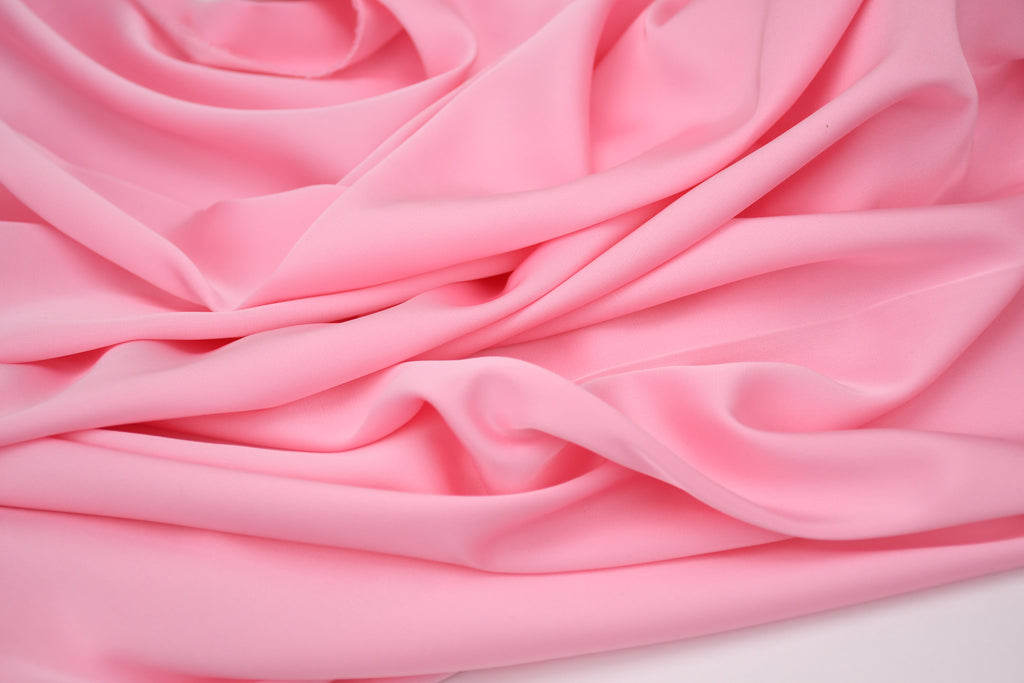 Silky Soft Stretch Satin-Candy Pink