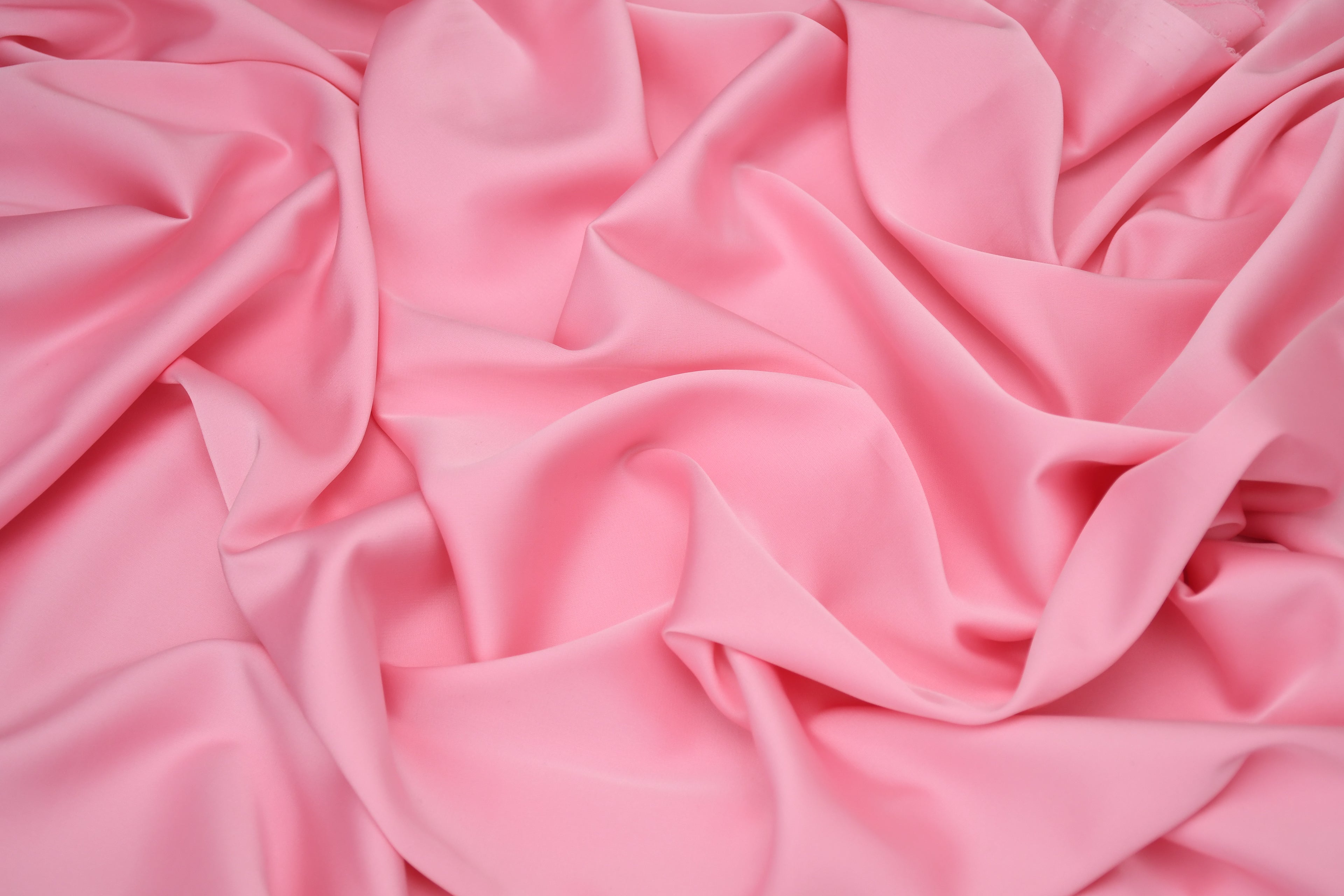 Silky Soft Stretch Satin-Candy Pink