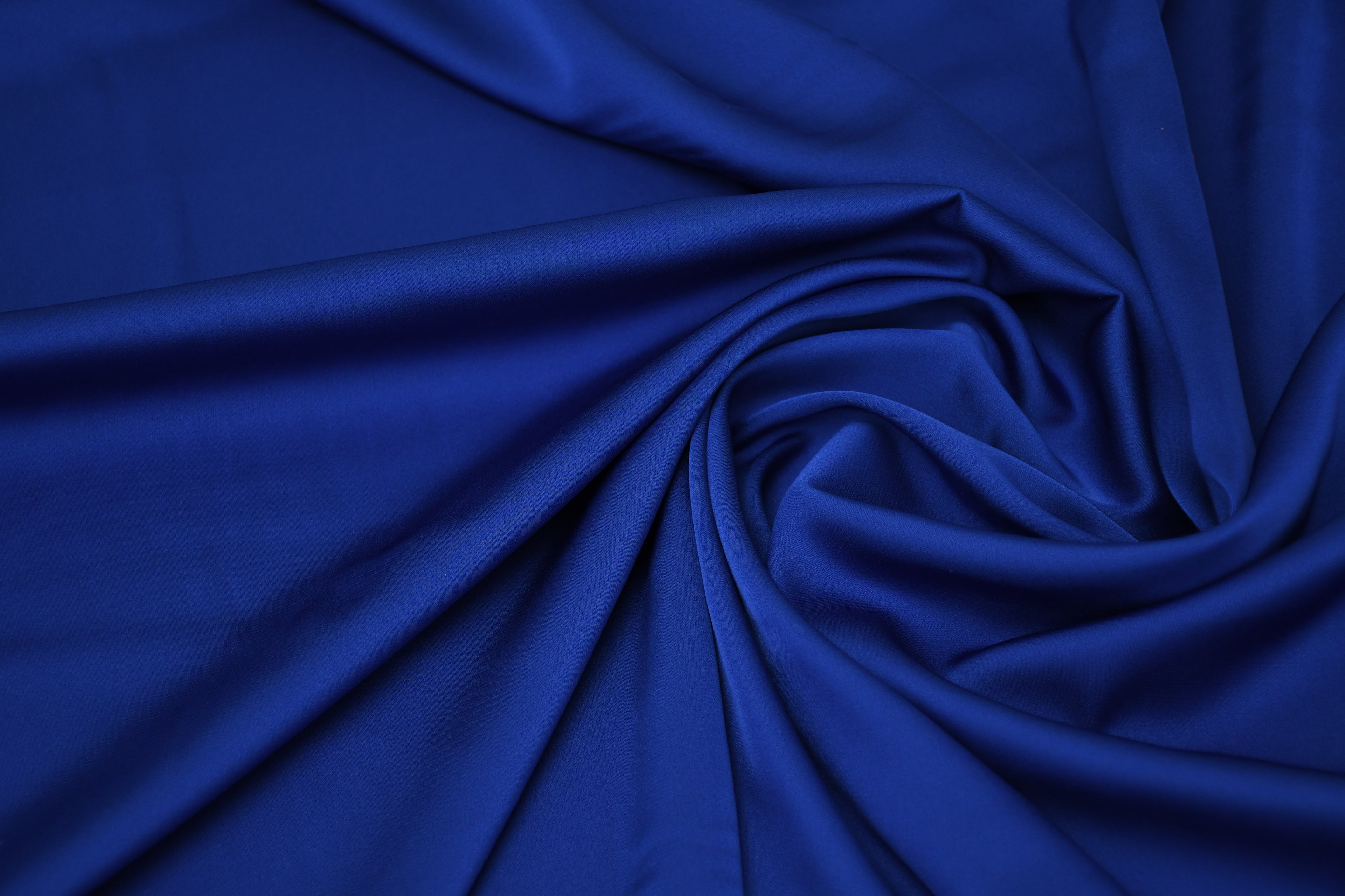 Silky Satin Stretch - Imperial Blue