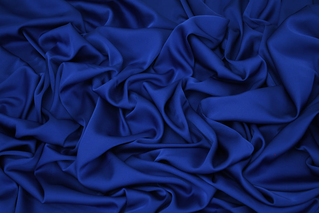 Silky Satin Stretch - Imperial Blue