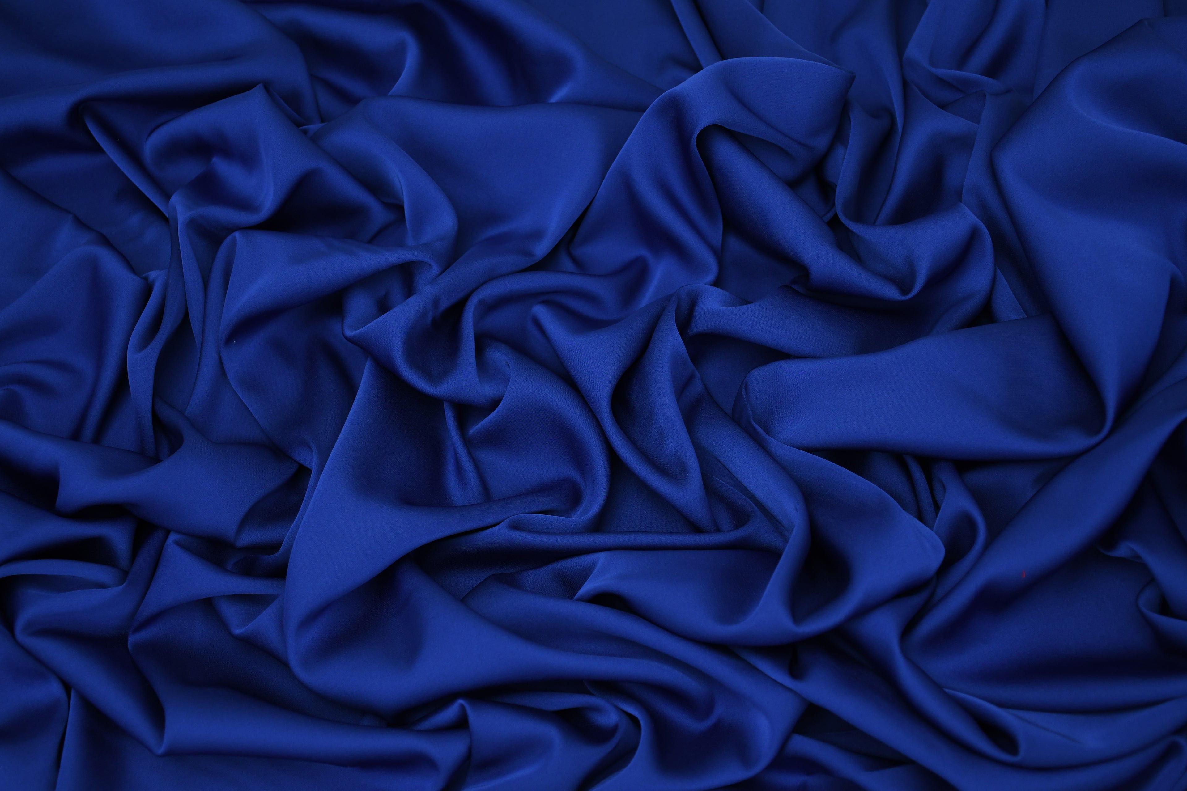 Silky Satin Stretch - Imperial Blue