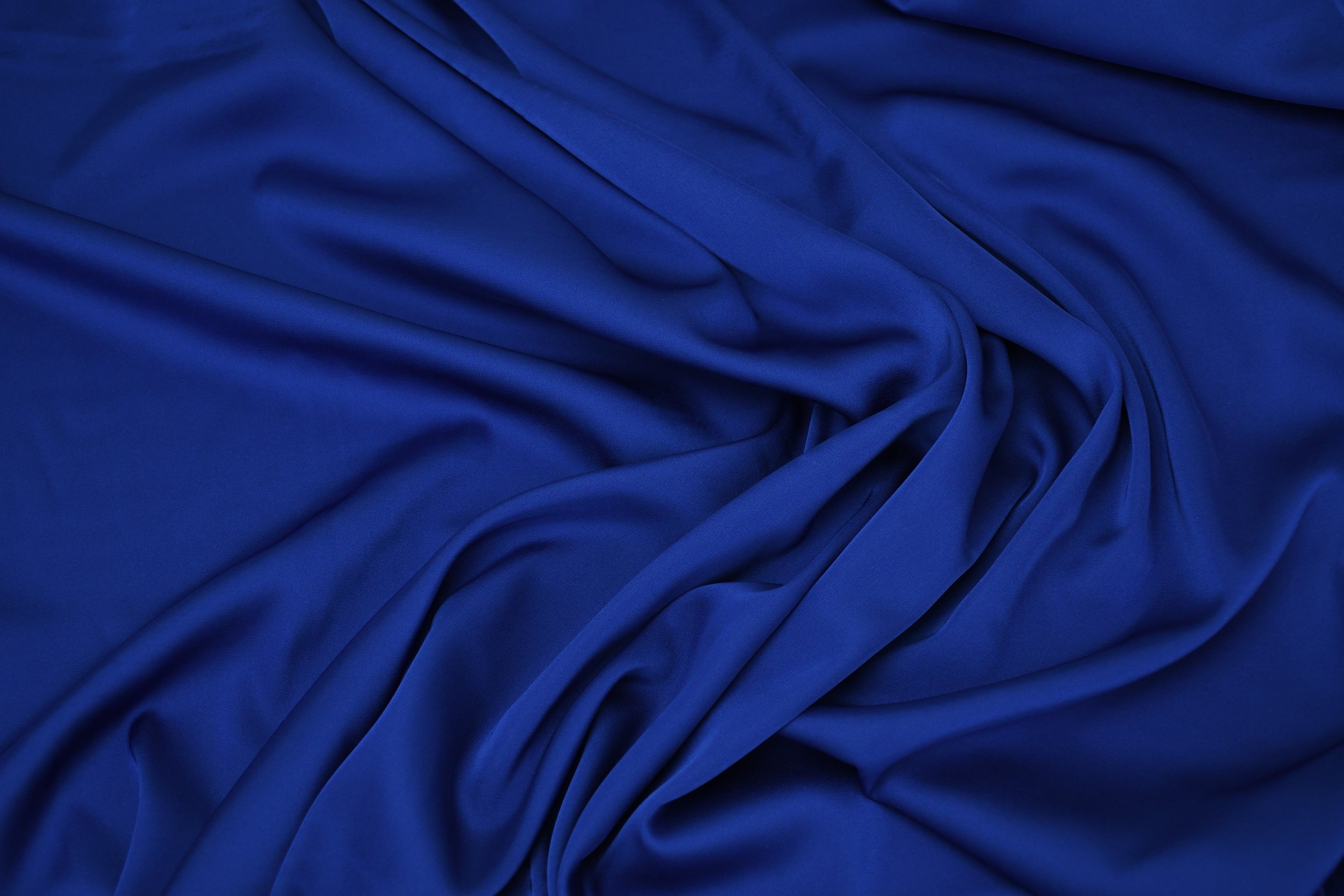 Silky Satin Stretch - Imperial Blue
