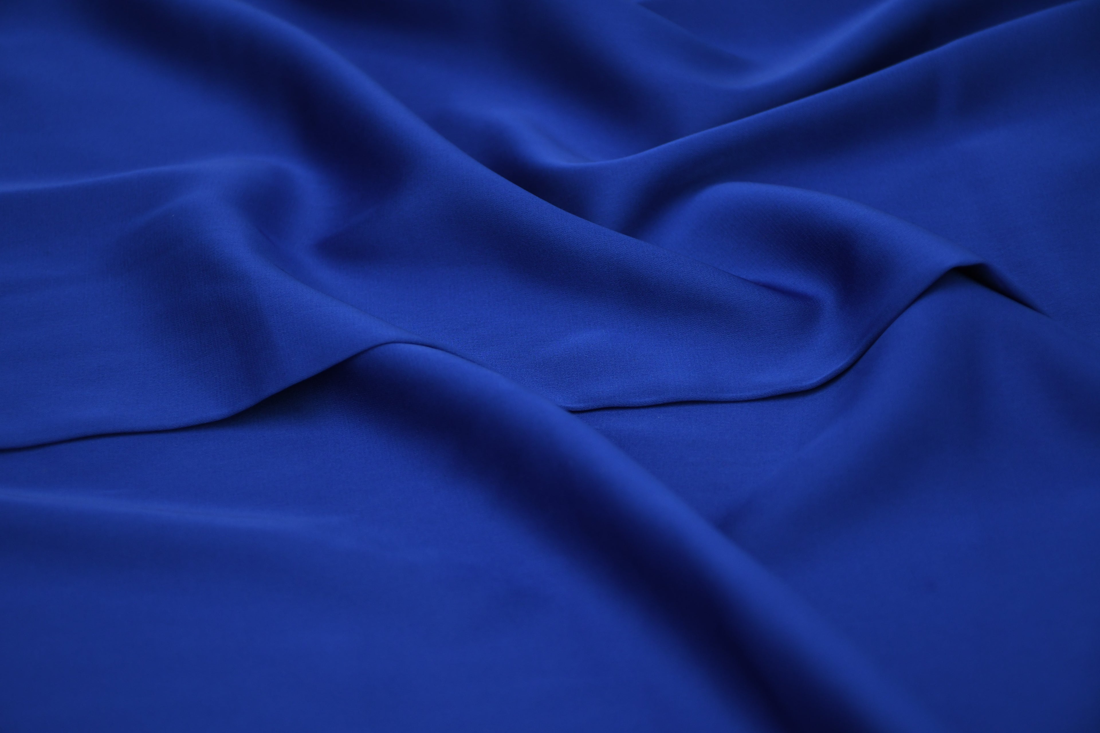 Silky Satin Stretch - Imperial Blue