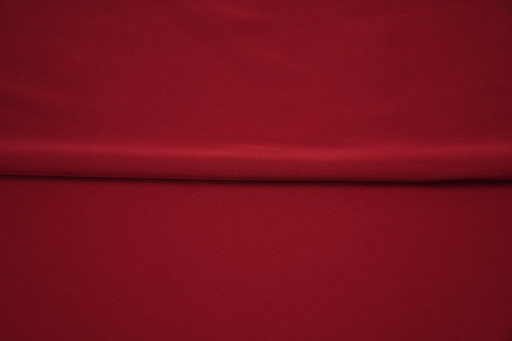 Silky Soft Stretch Satin - Maroon