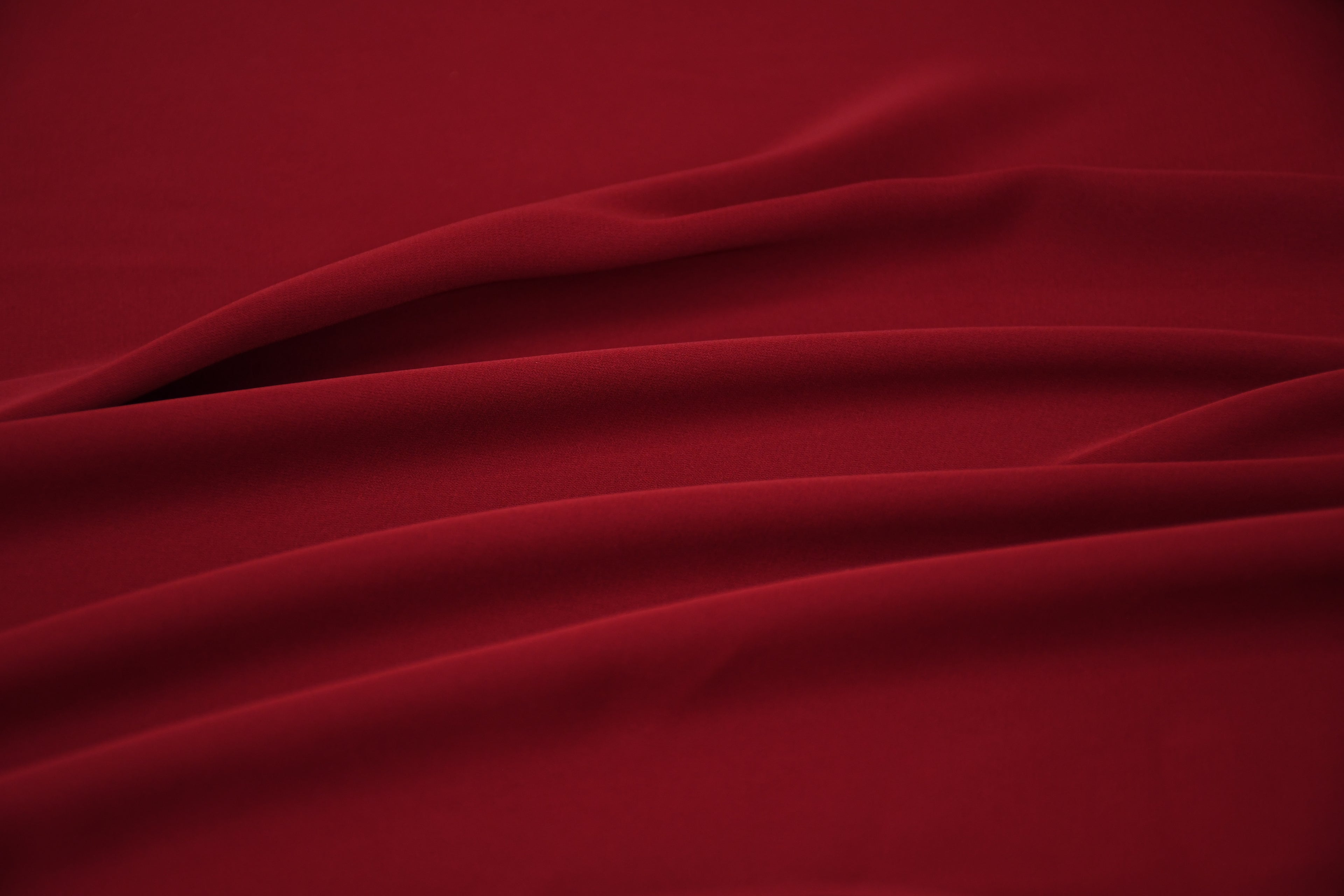 Silky Soft Stretch Satin - Maroon