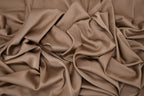 Silky Satin Stretch-Sand Stone