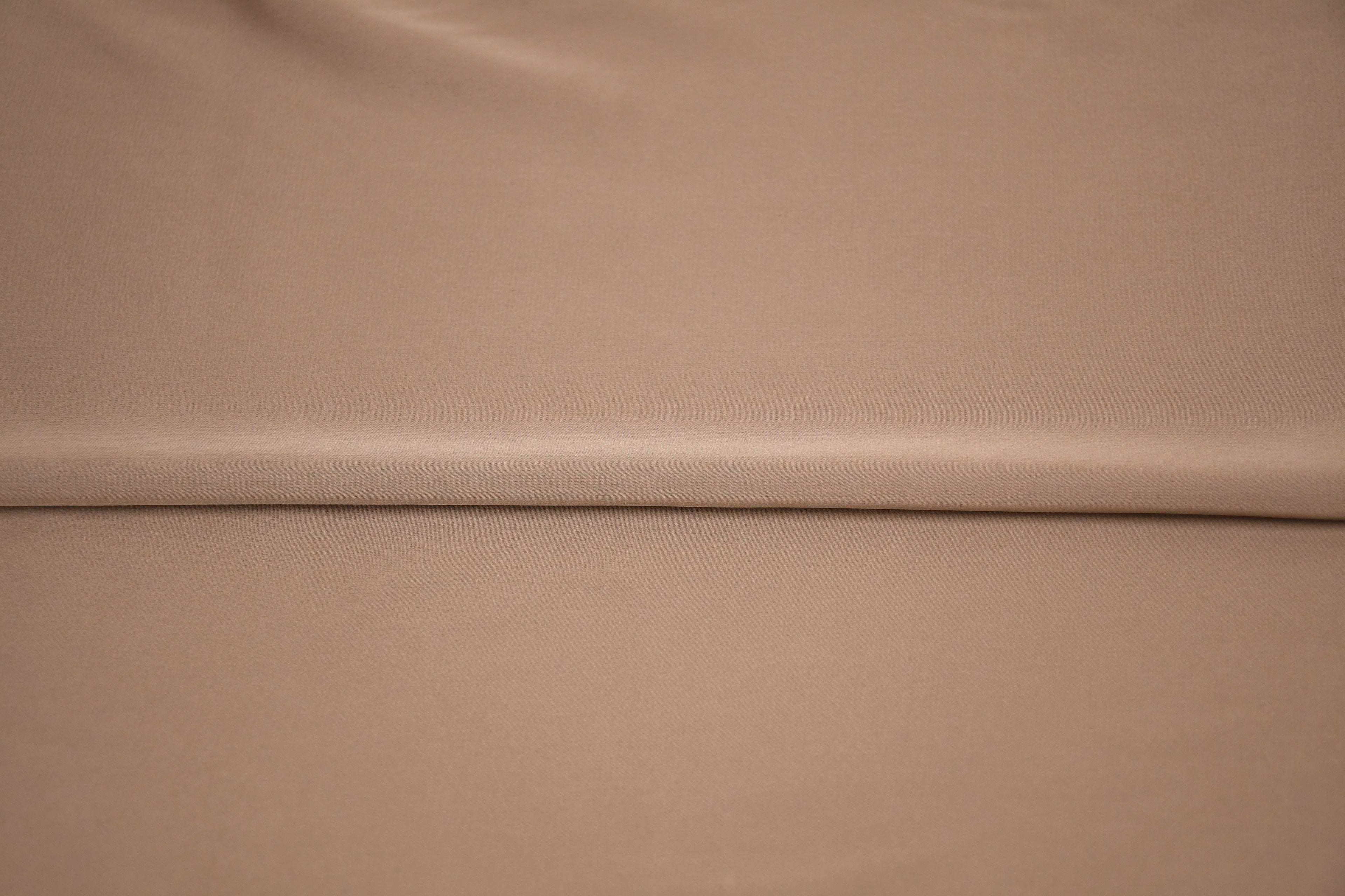 Silky Satin Stretch-Sand Stone