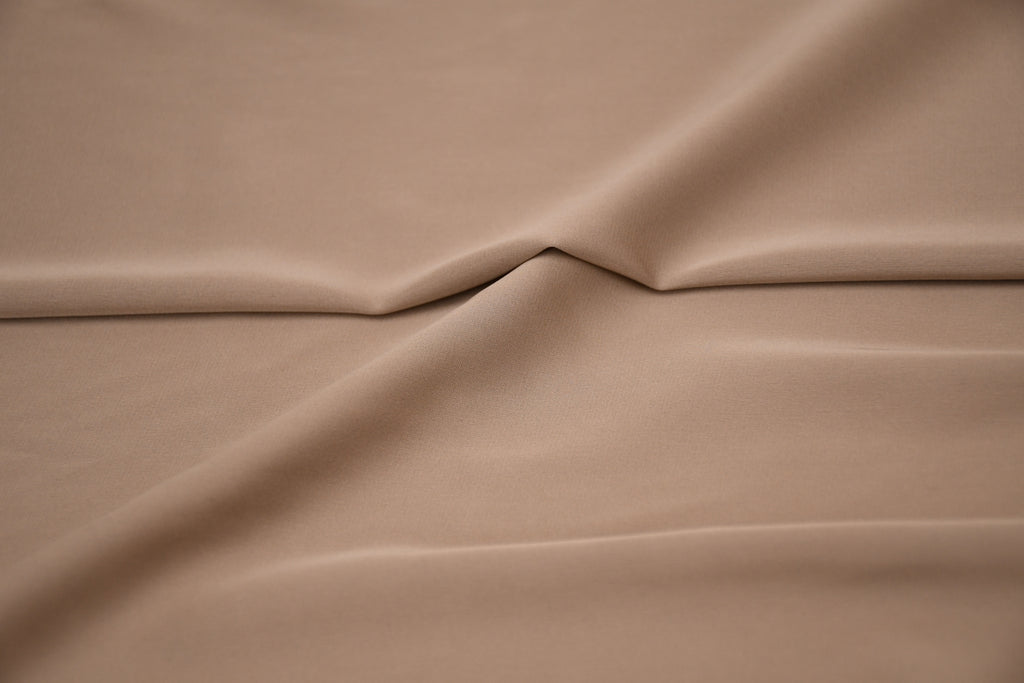 Silky Satin Stretch-Sand Stone