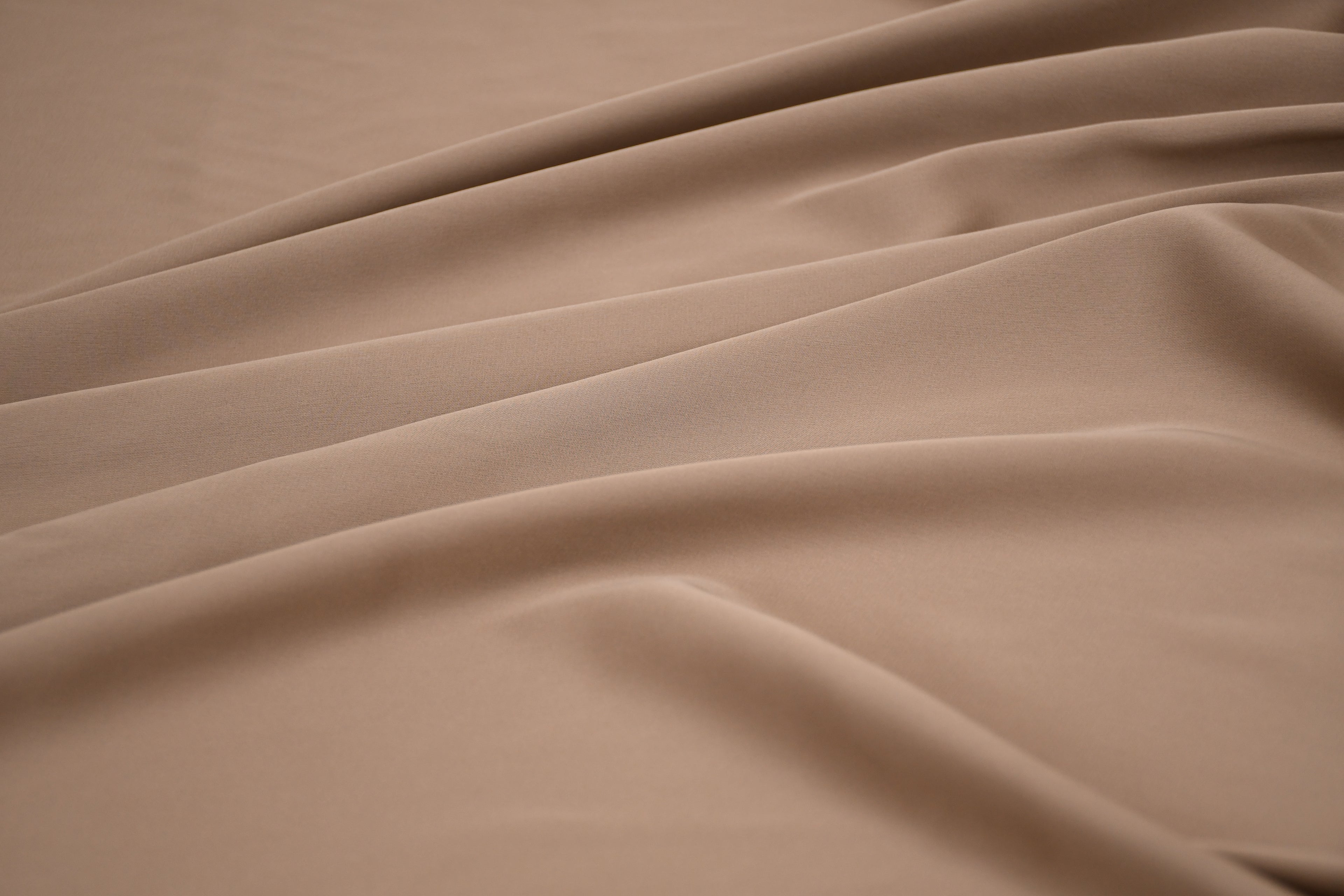 Silky Satin Stretch-Sand Stone