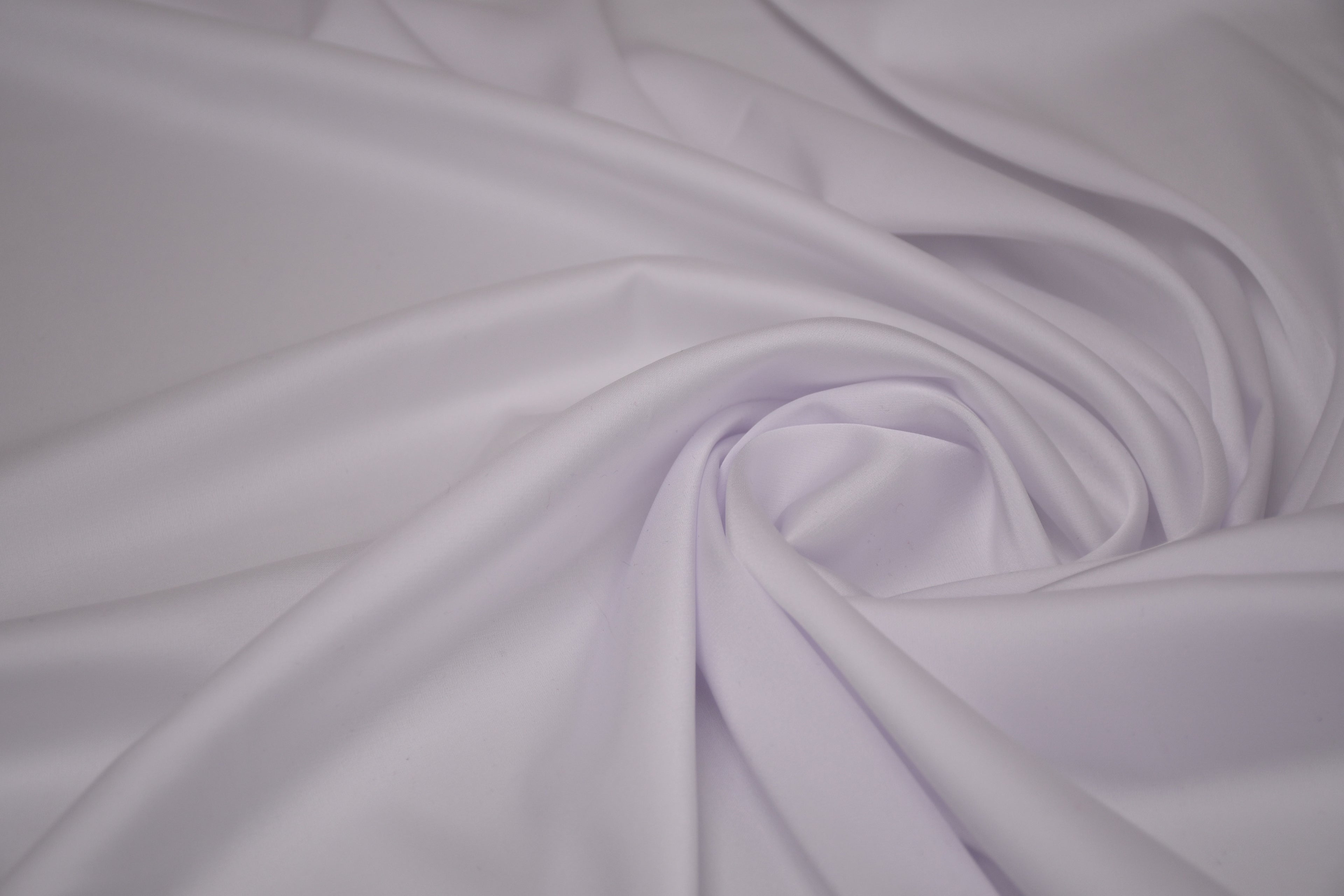Silky Soft Stretch Satin - Off White