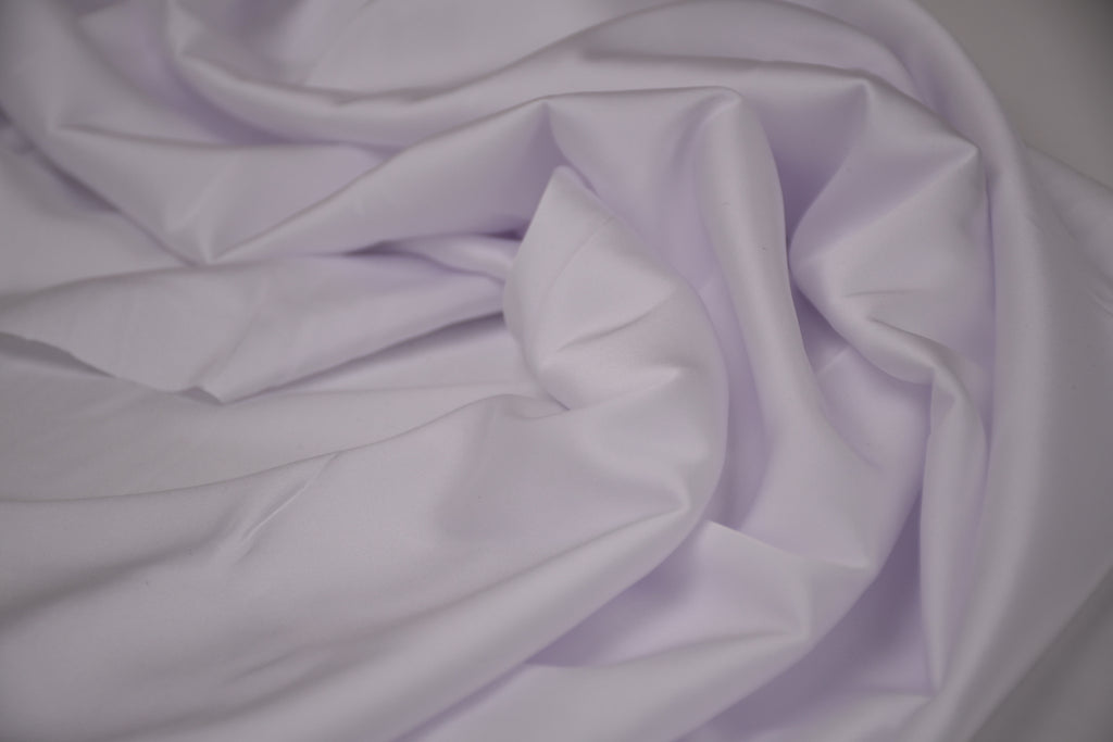 Silky Soft Stretch Satin - Off White