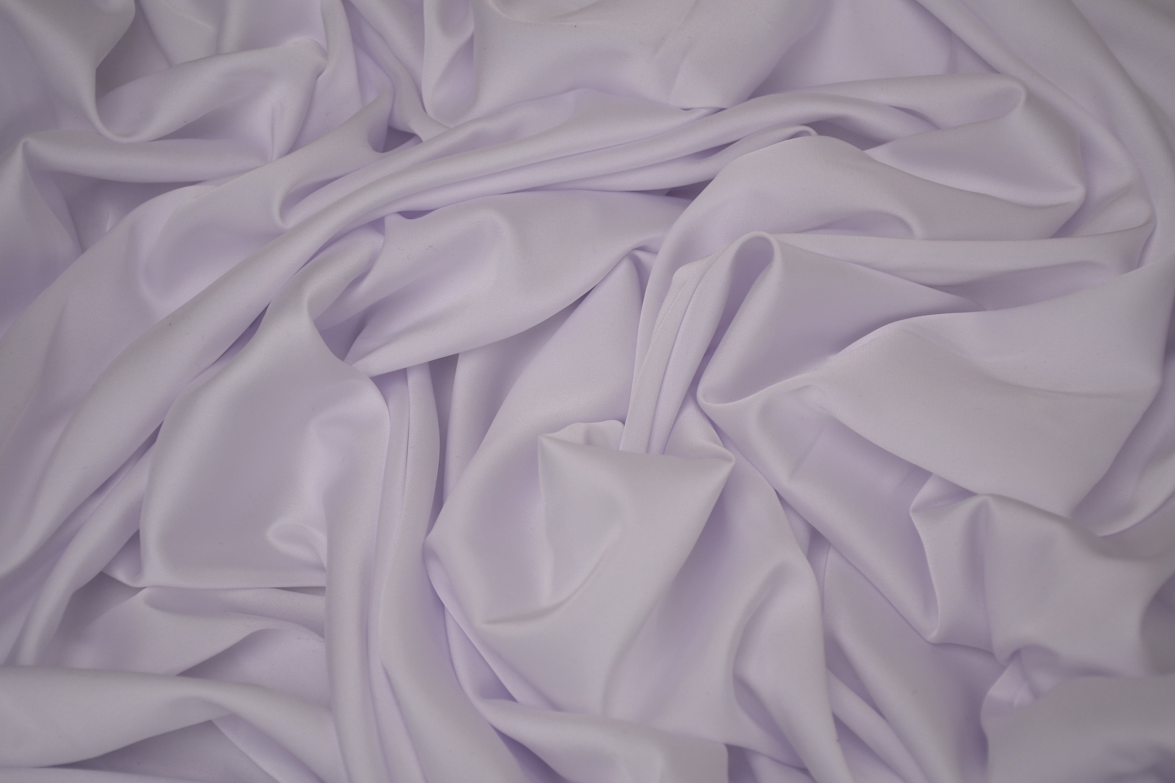 Silky Soft Stretch Satin - Off White