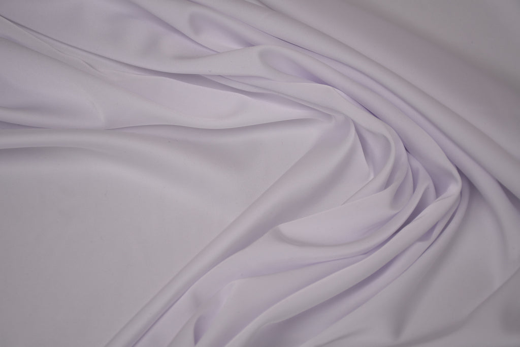 Silky Soft Stretch Satin - Off White