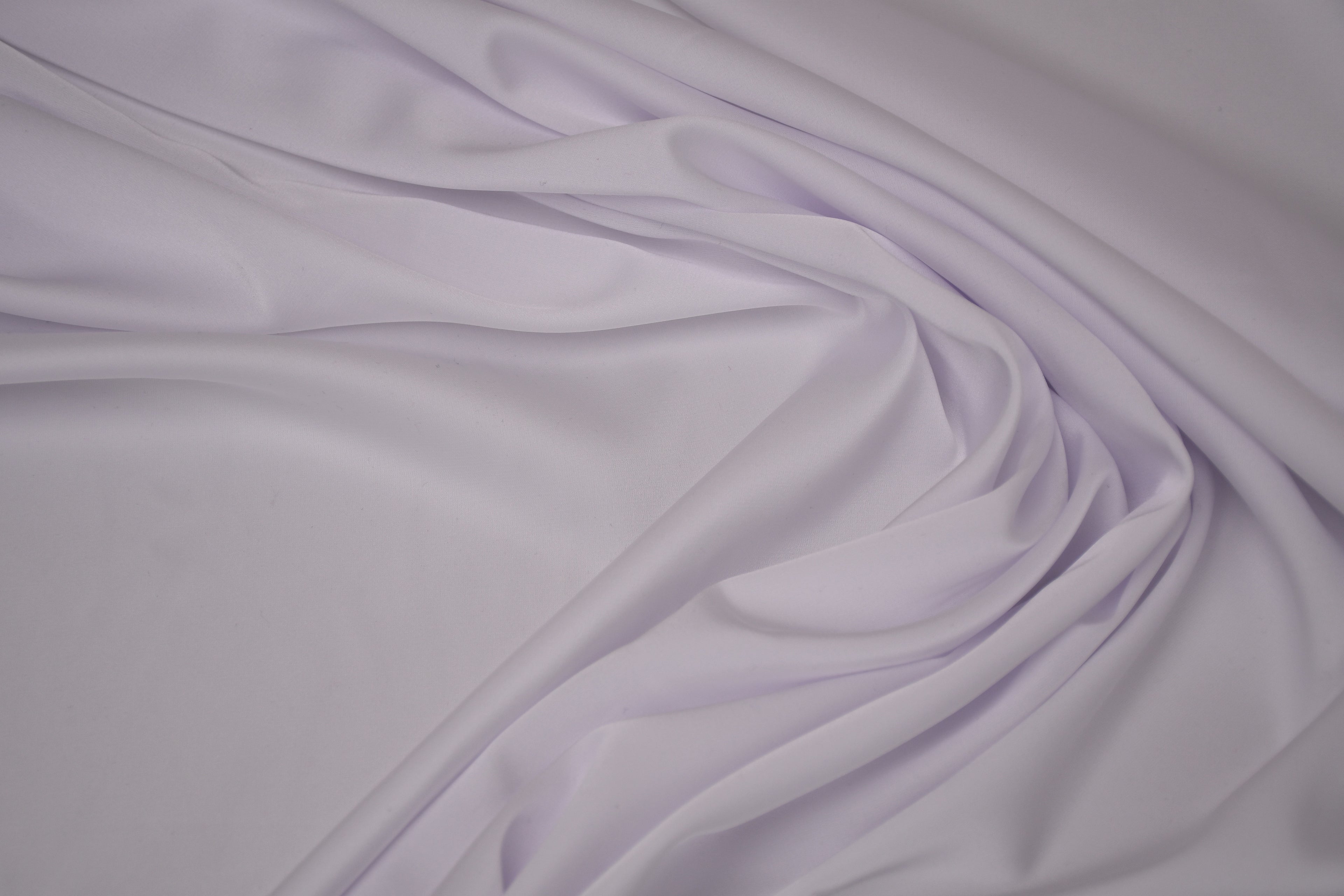 Silky Soft Stretch Satin - Off White
