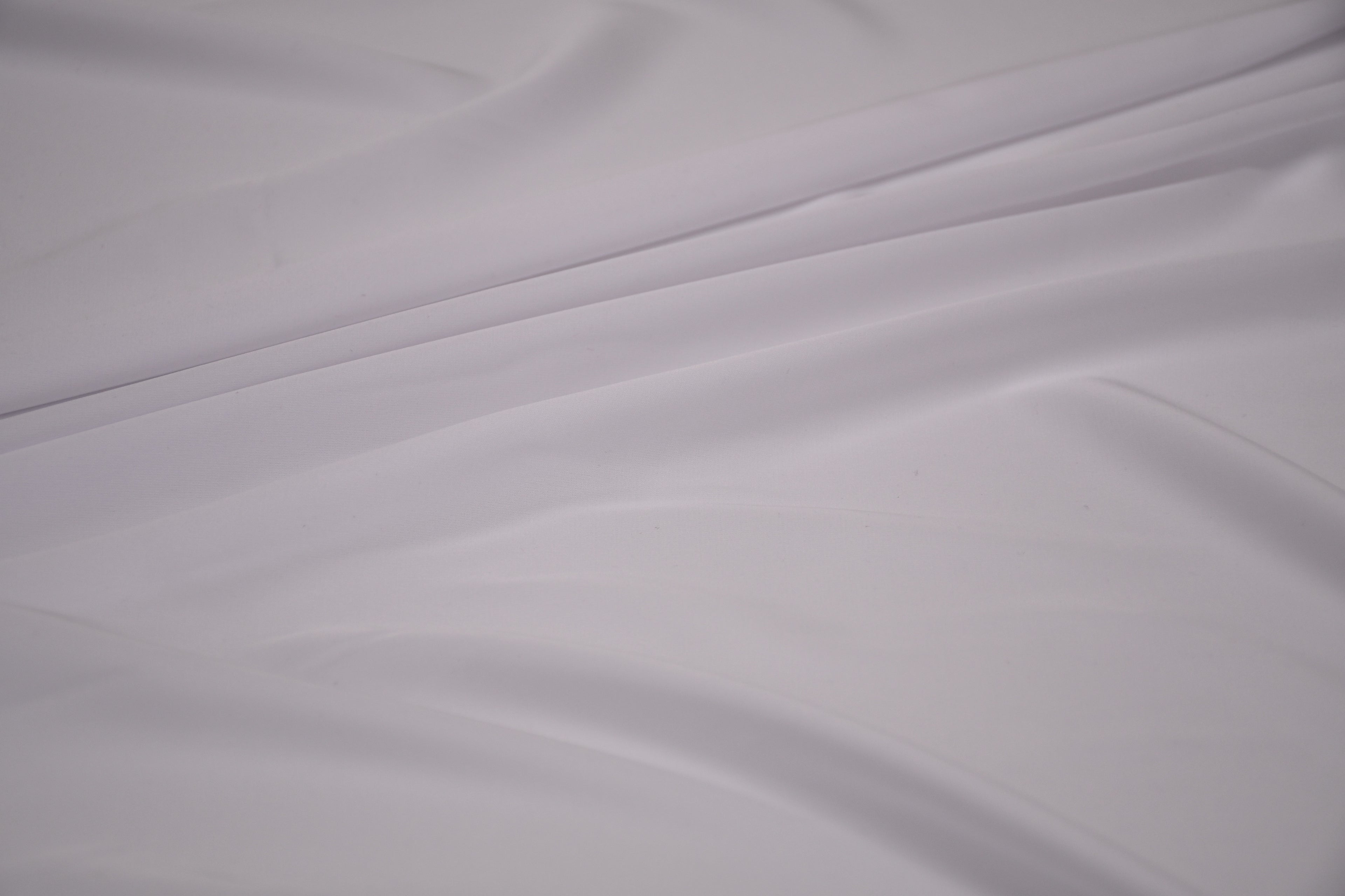 Silky Soft Stretch Satin - Off White
