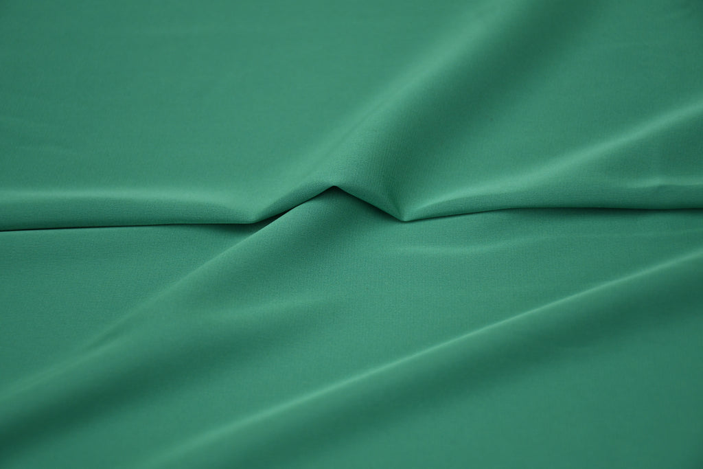 Silky Satin Stretch-Jade Green