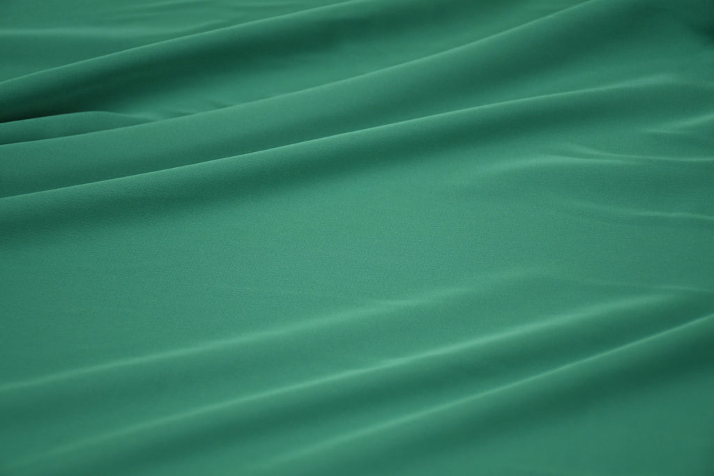 Silky Satin Stretch-Jade Green
