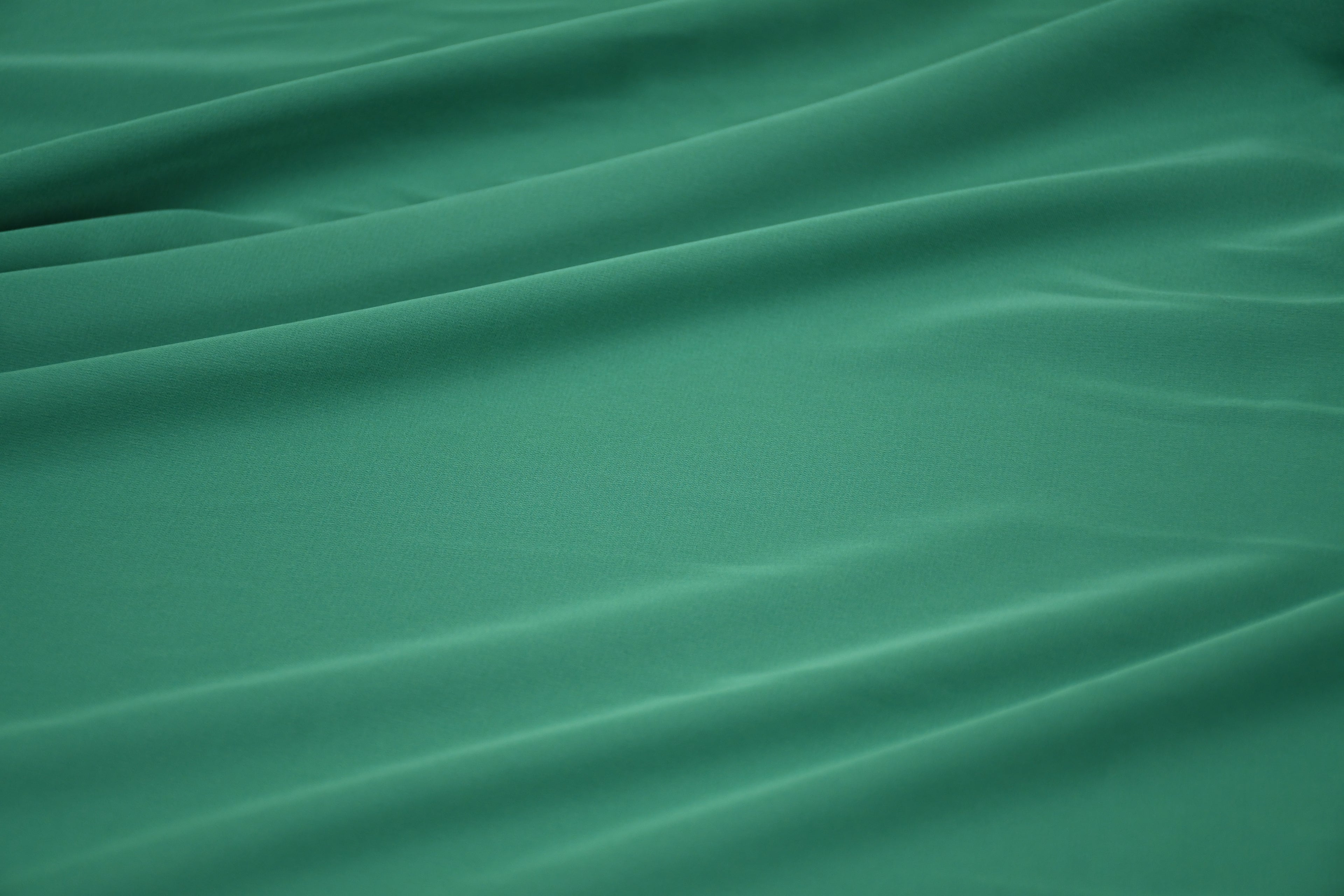 Silky Satin Stretch-Jade Green