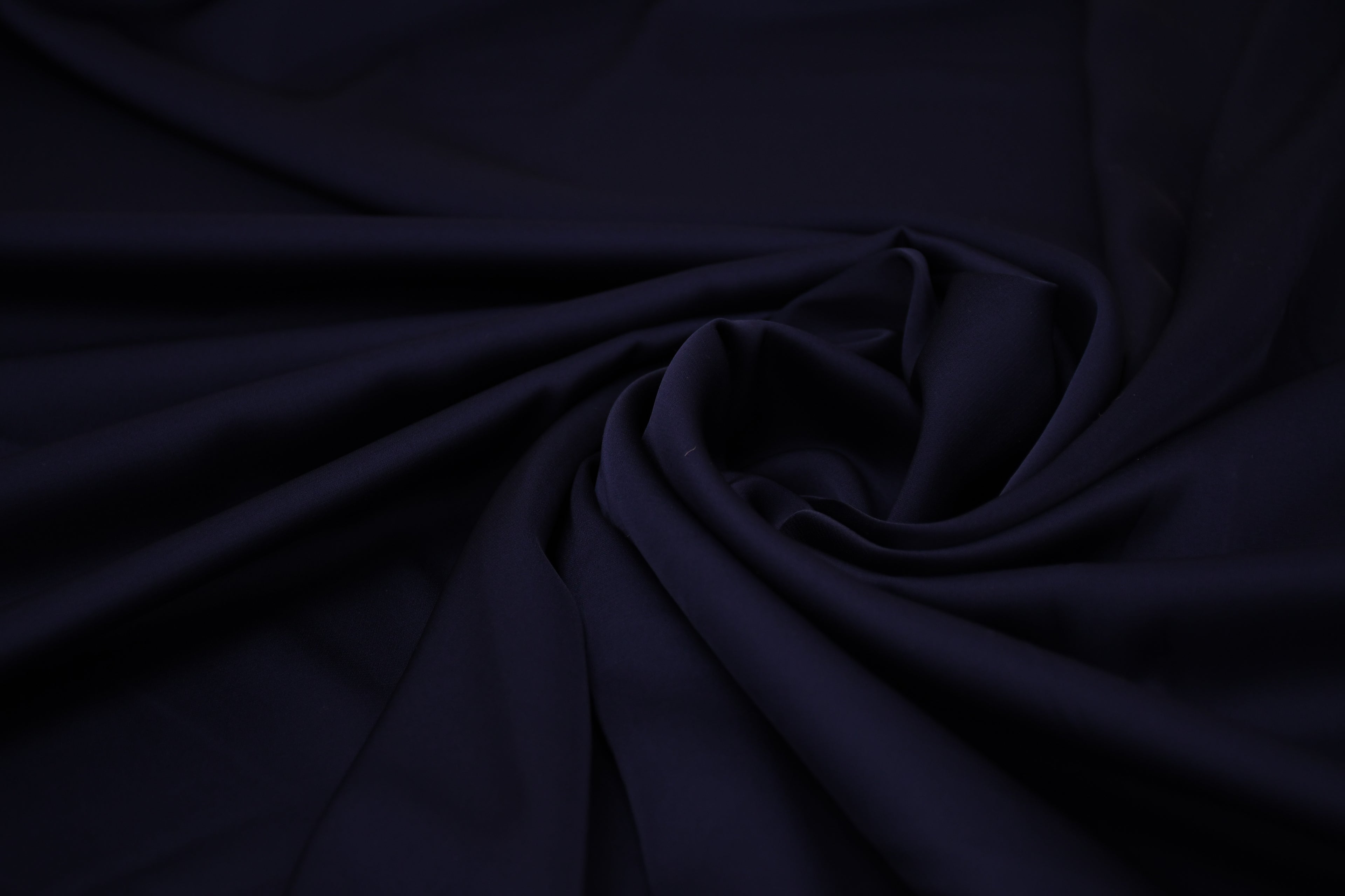 Silky Soft Stretch Satin-Deep Navy