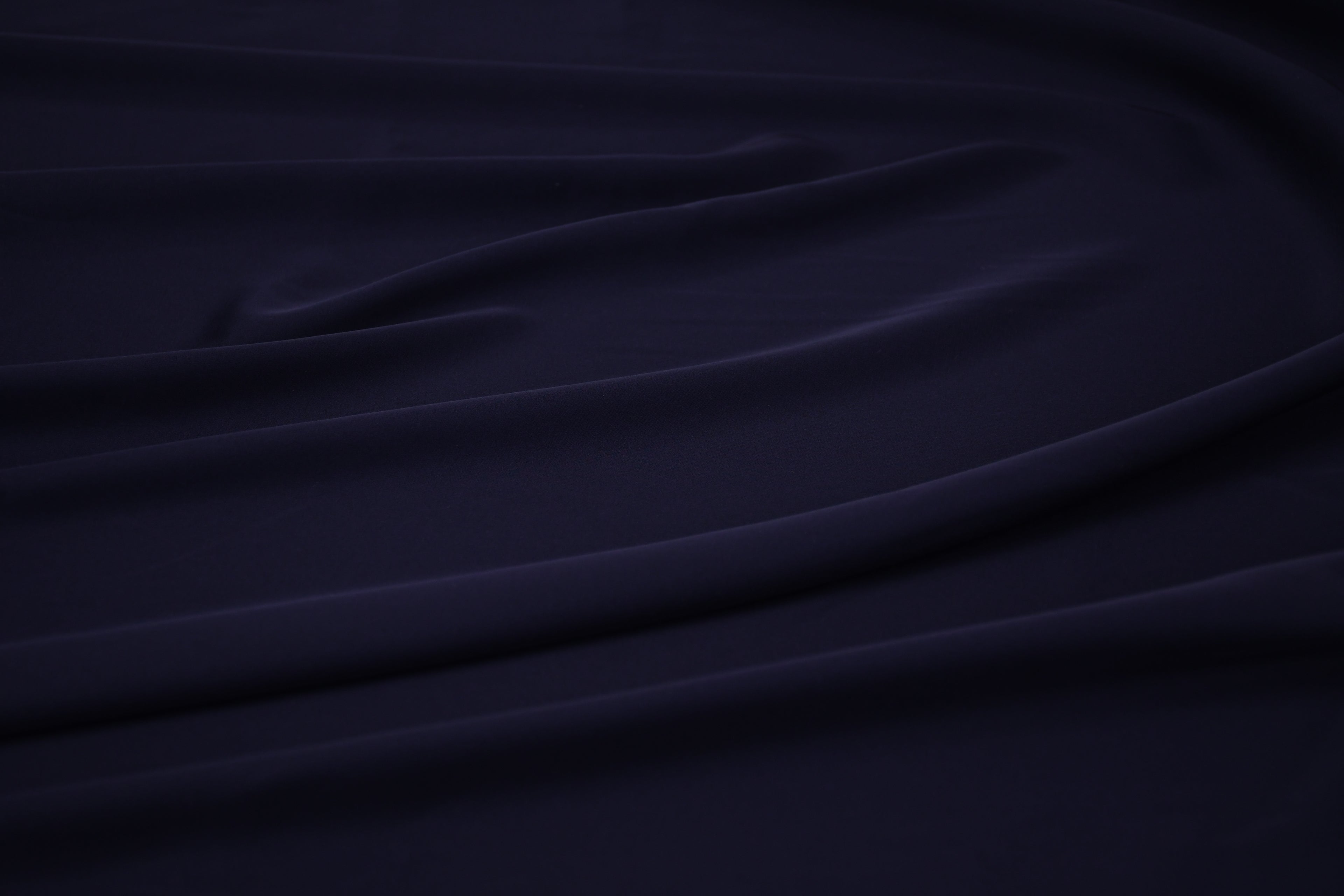Silky Soft Stretch Satin-Deep Navy
