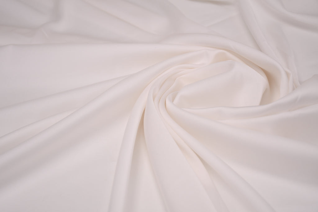 Silky Satin Stretch - Snow White