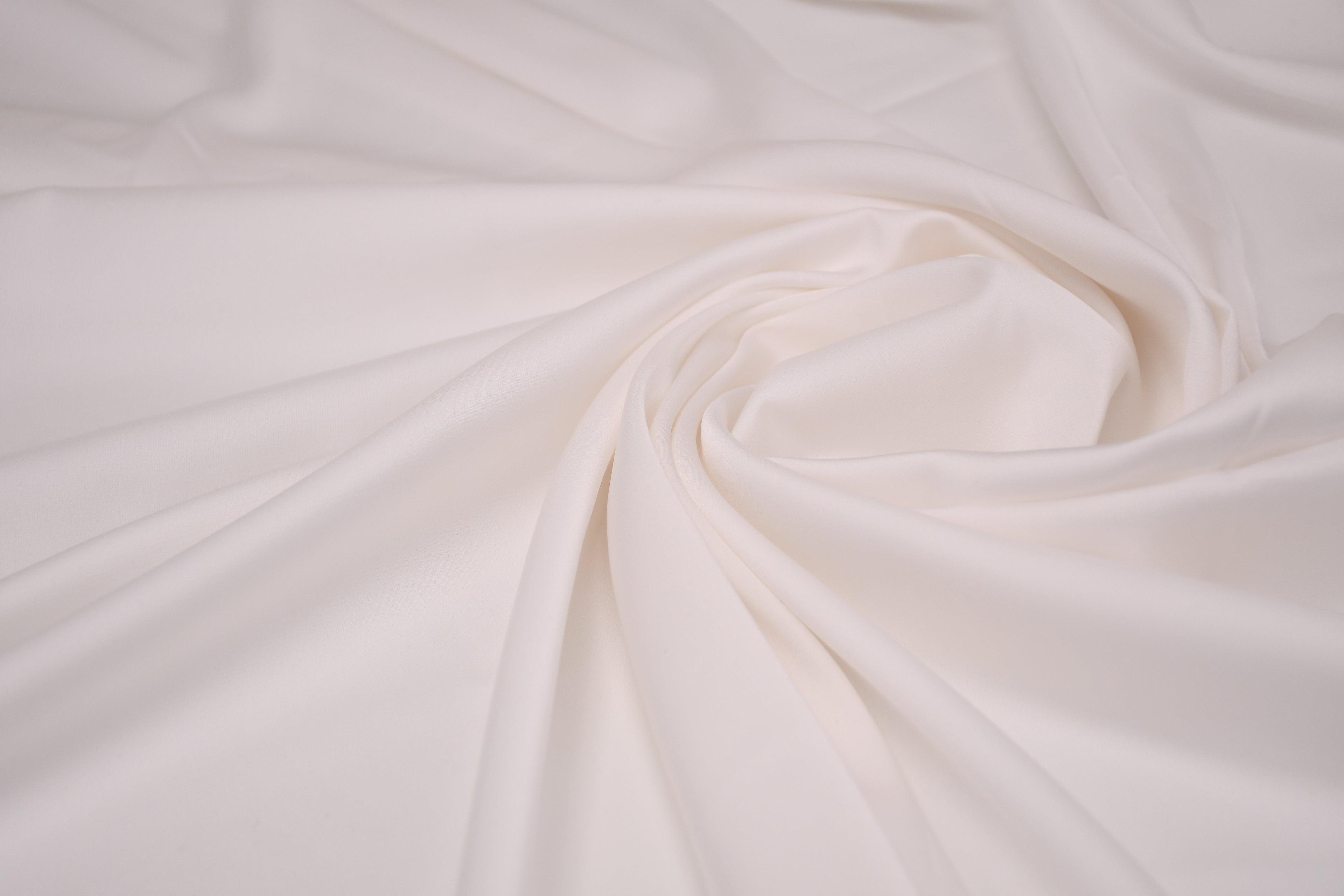 Silky Satin Stretch - Snow White