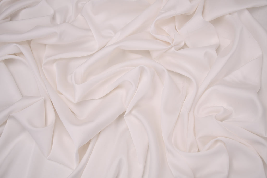 Silky Satin Stretch - Snow White