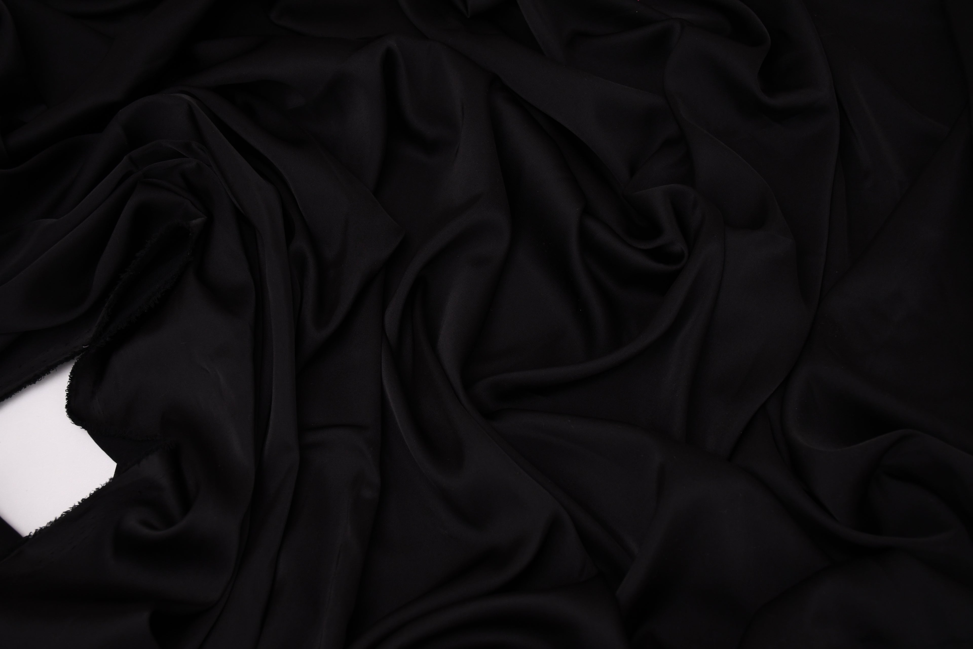 Silky Satin Stretch - Black