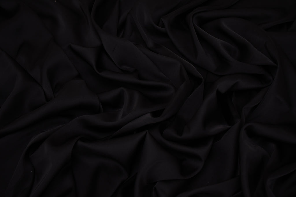 Silky Satin Stretch - Black