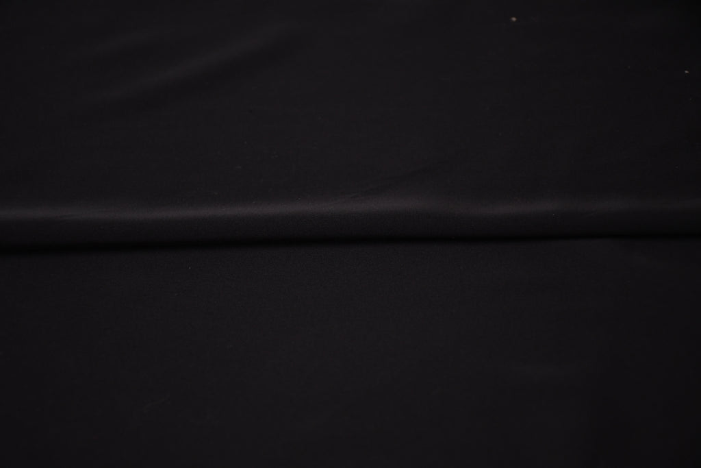 Silky Satin Stretch - Black