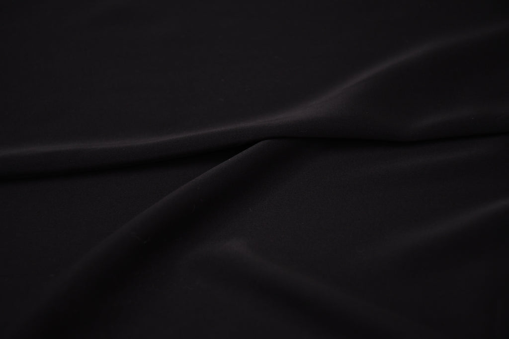 Silky Satin Stretch - Black