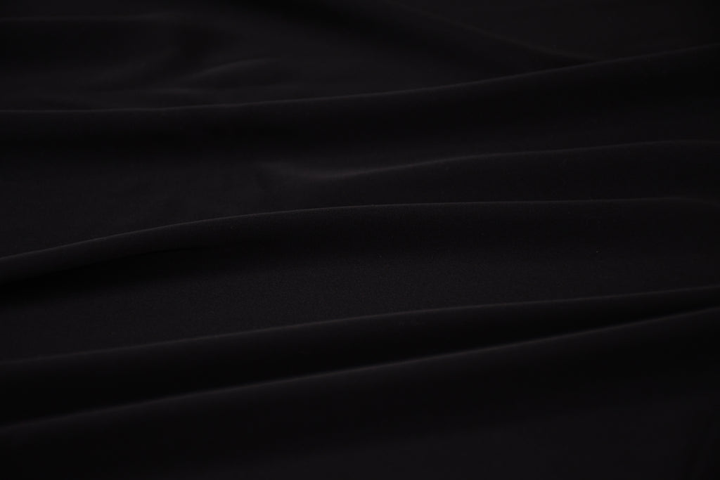 Silky Satin Stretch - Black