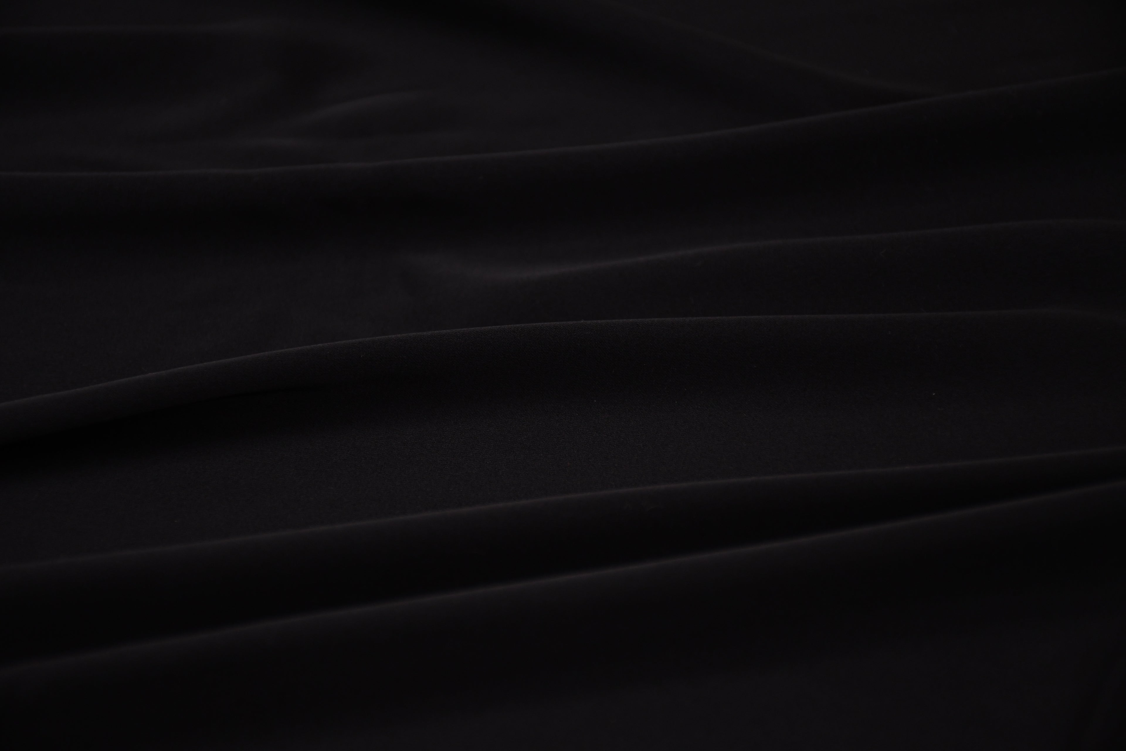 Silky Satin Stretch - Black