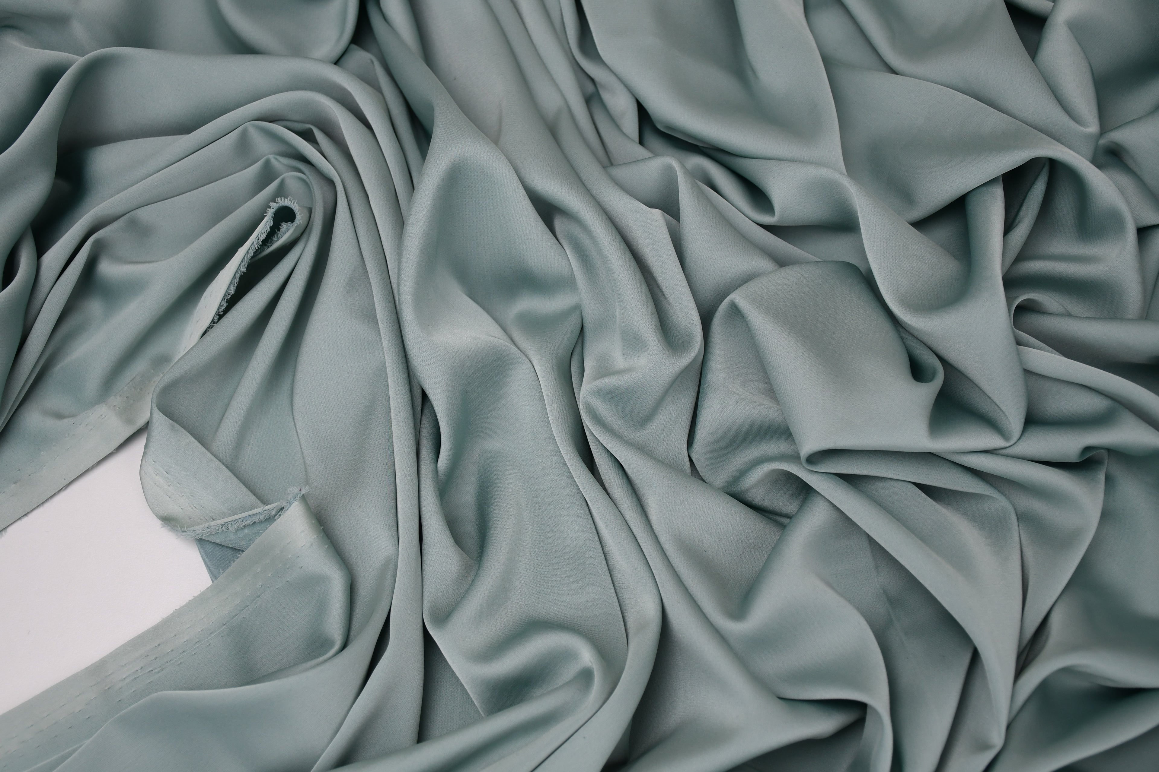 Silky Satin Stretch - Sage