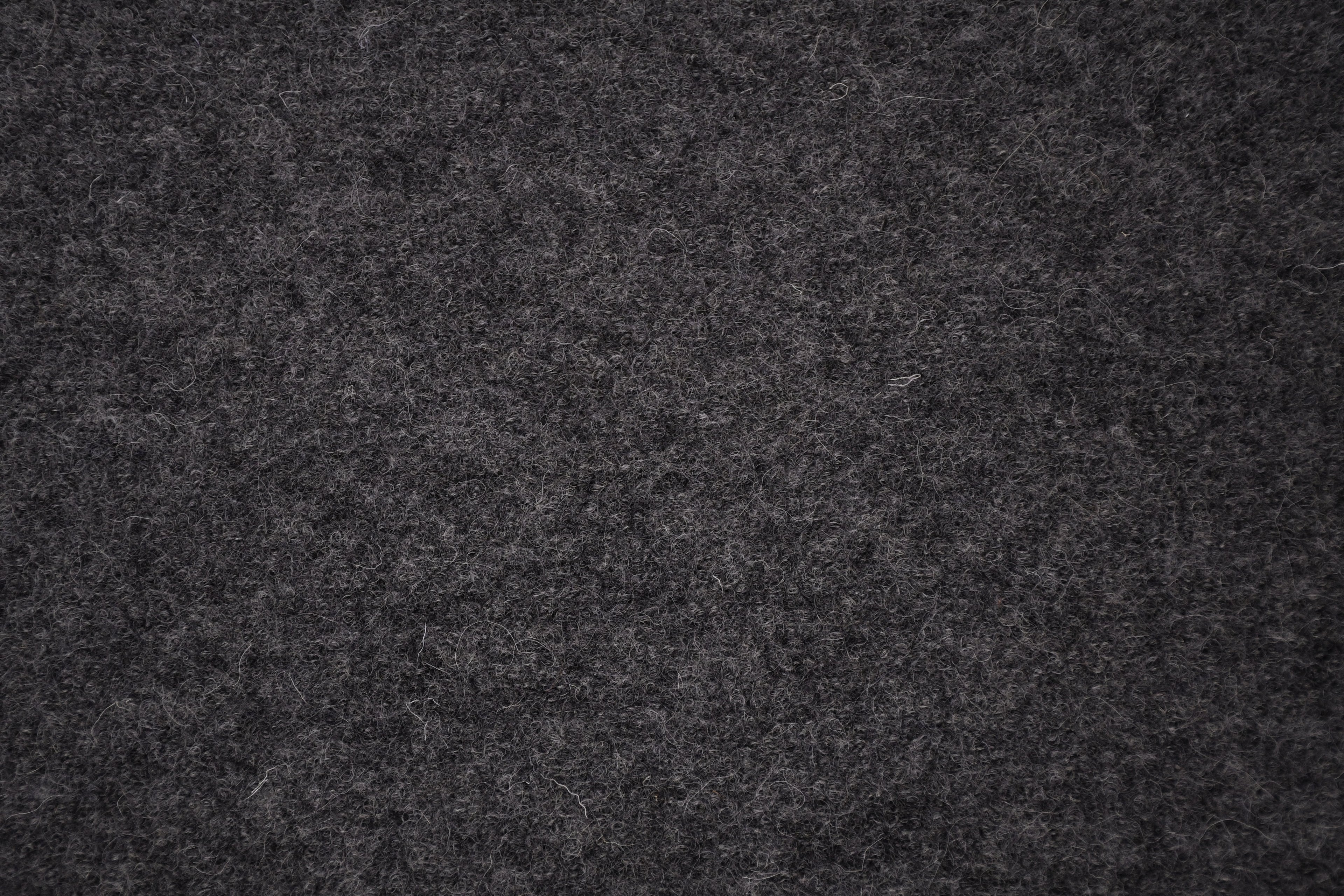 100% Pure Boiled Wool Coating Fabric - Dark Grey