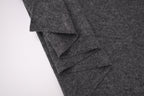100% Pure Boiled Wool Coating Fabric - Dark Grey