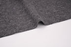 100% Pure Boiled Wool Coating Fabric - Dark Grey