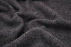 100% Pure Boiled Wool Coating Fabric - Dark Grey