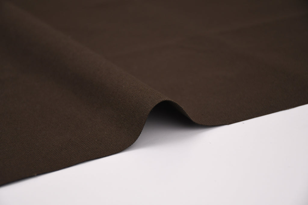 8oz 100% Cotton Canvas Fabric -Espresso