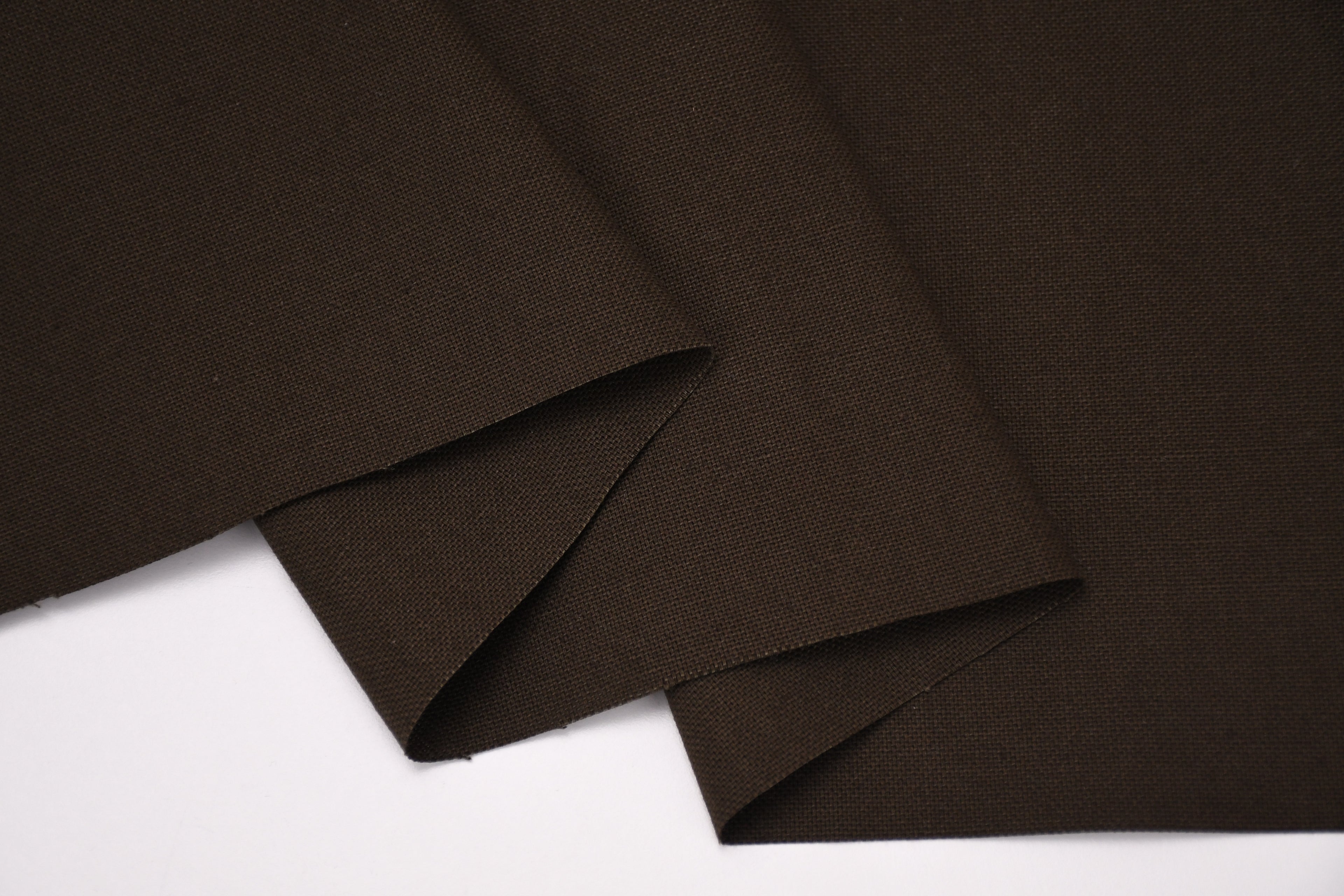 8oz 100% Cotton Canvas Fabric -Espresso