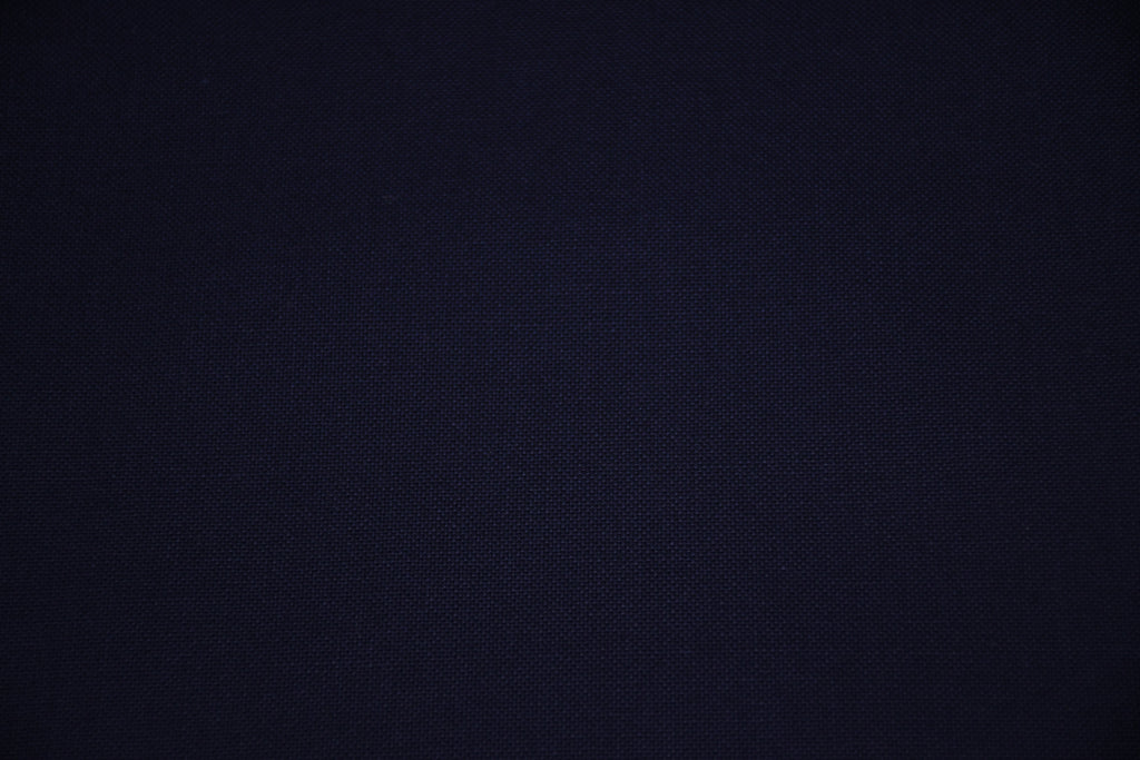 8oz 100% Cotton Canvas Fabric - Deep Navy