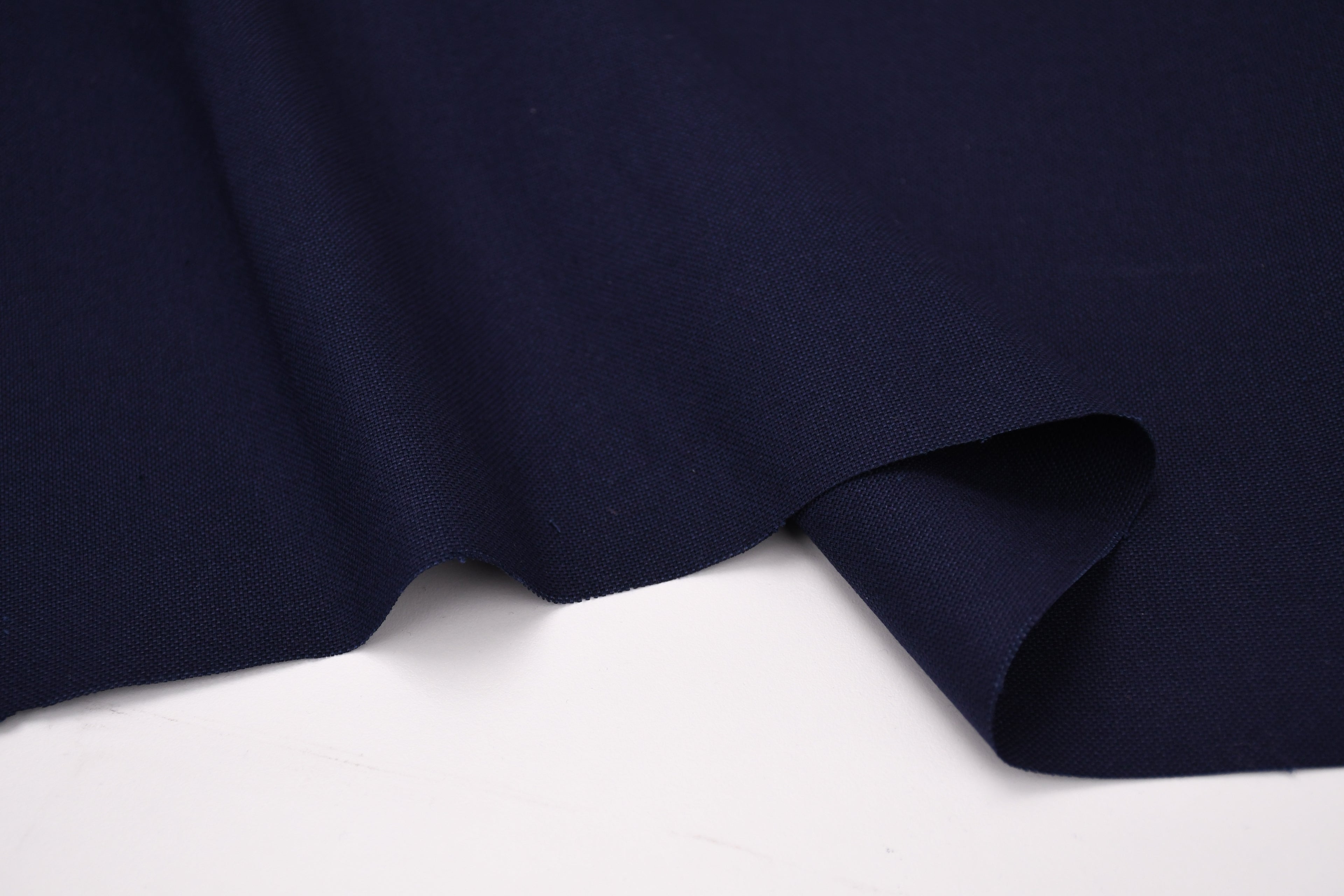8oz 100% Cotton Canvas Fabric - Deep Navy