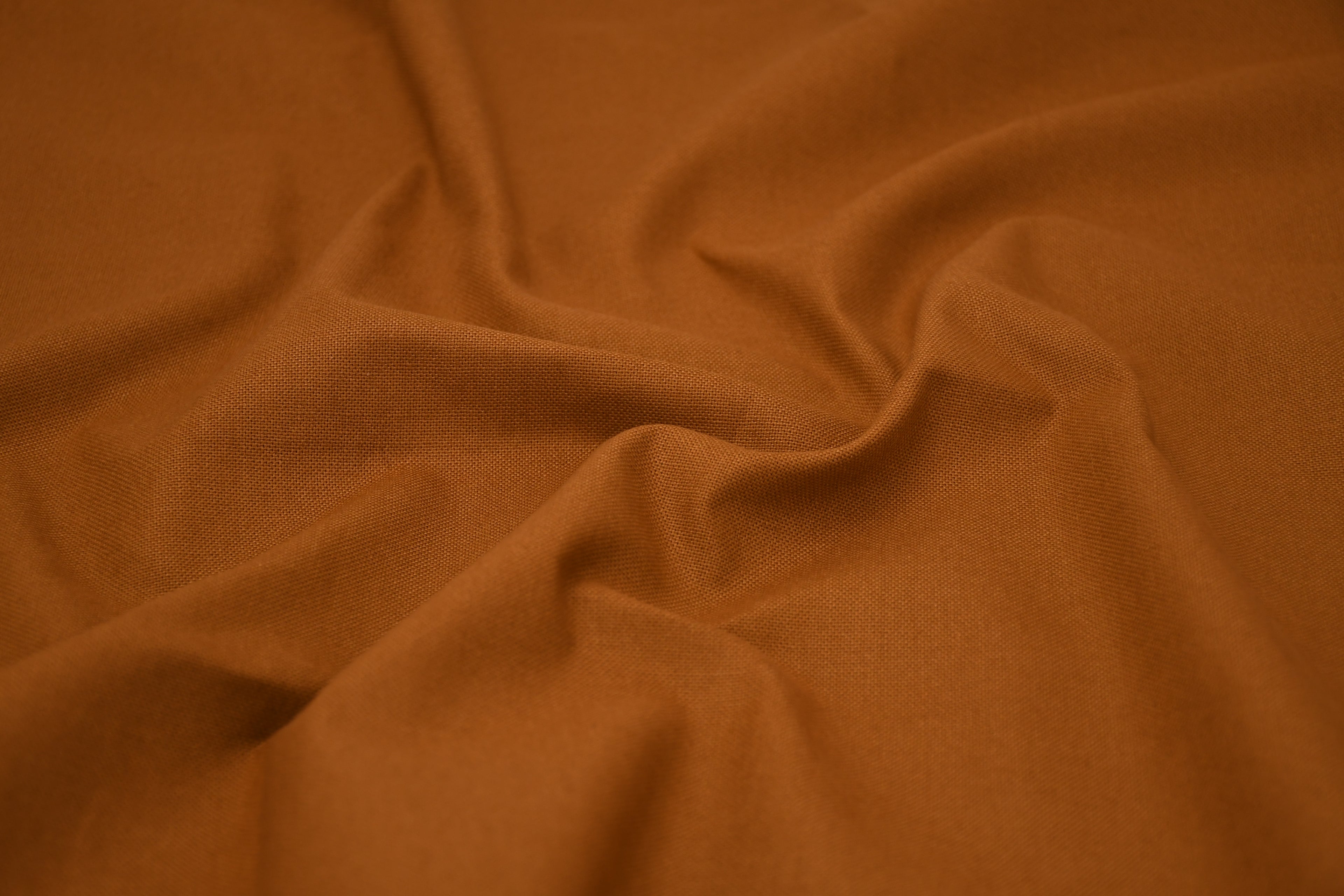 8oz 100% Cotton Canvas Fabric - Toffee