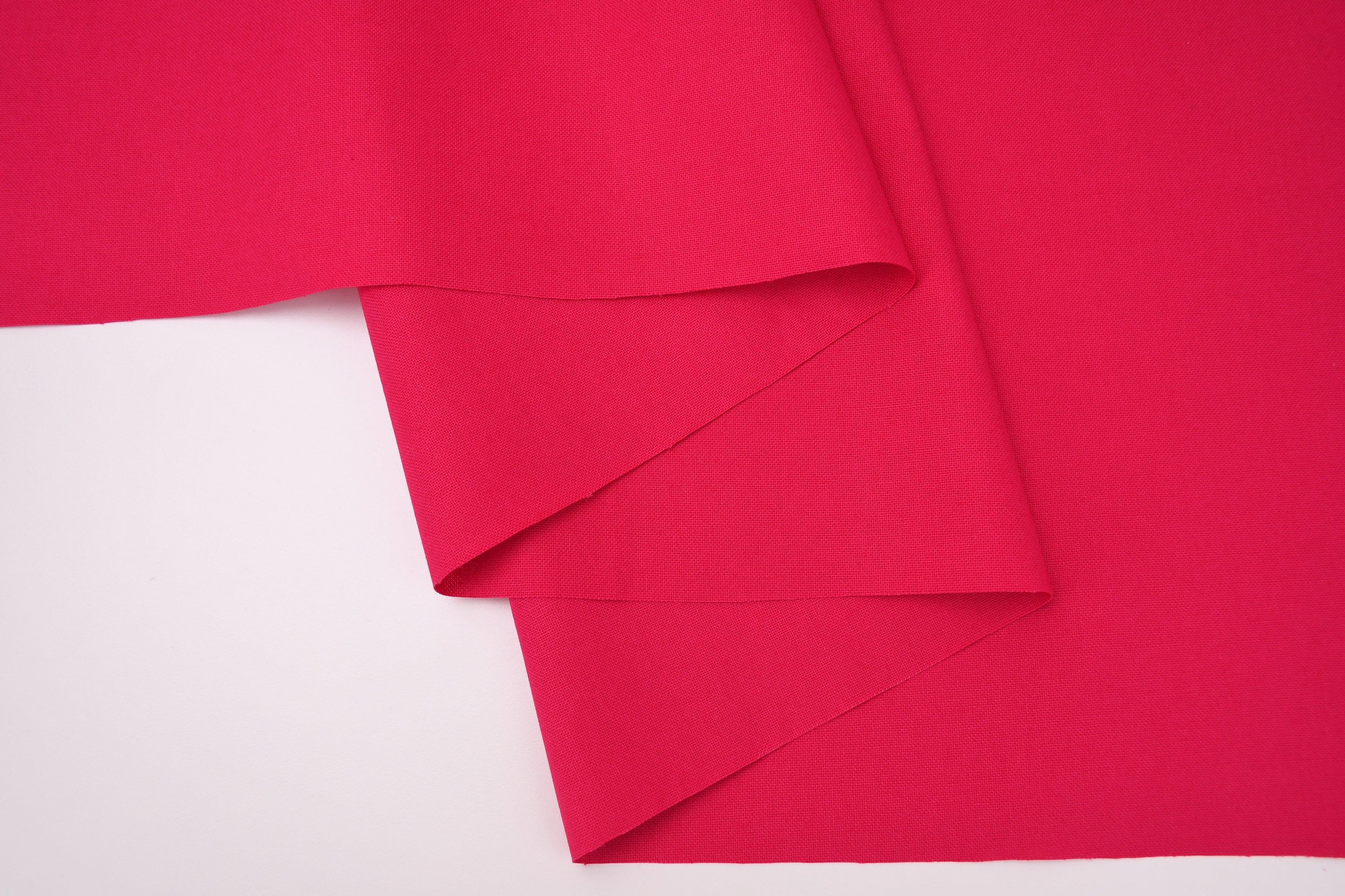8oz 100% Cotton Canvas Fabric - Electric Pink