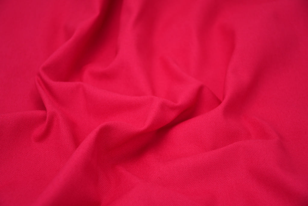 8oz 100% Cotton Canvas Fabric - Electric Pink