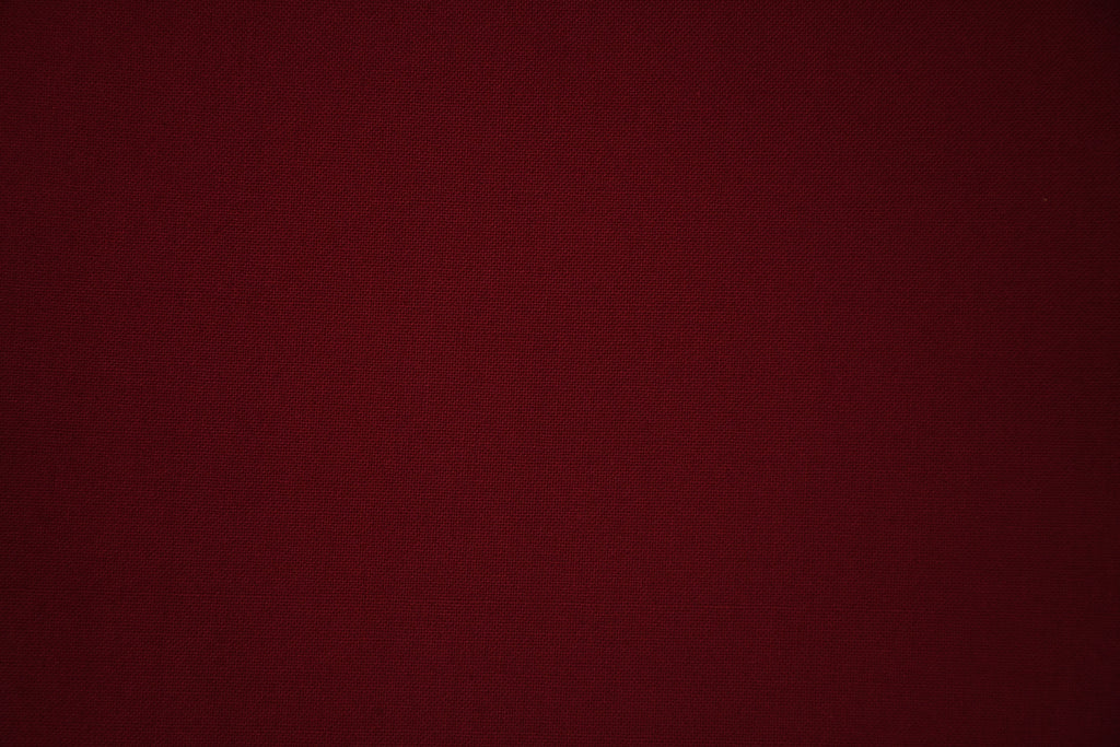 8oz 100% Cotton Canvas Fabric - Maroon