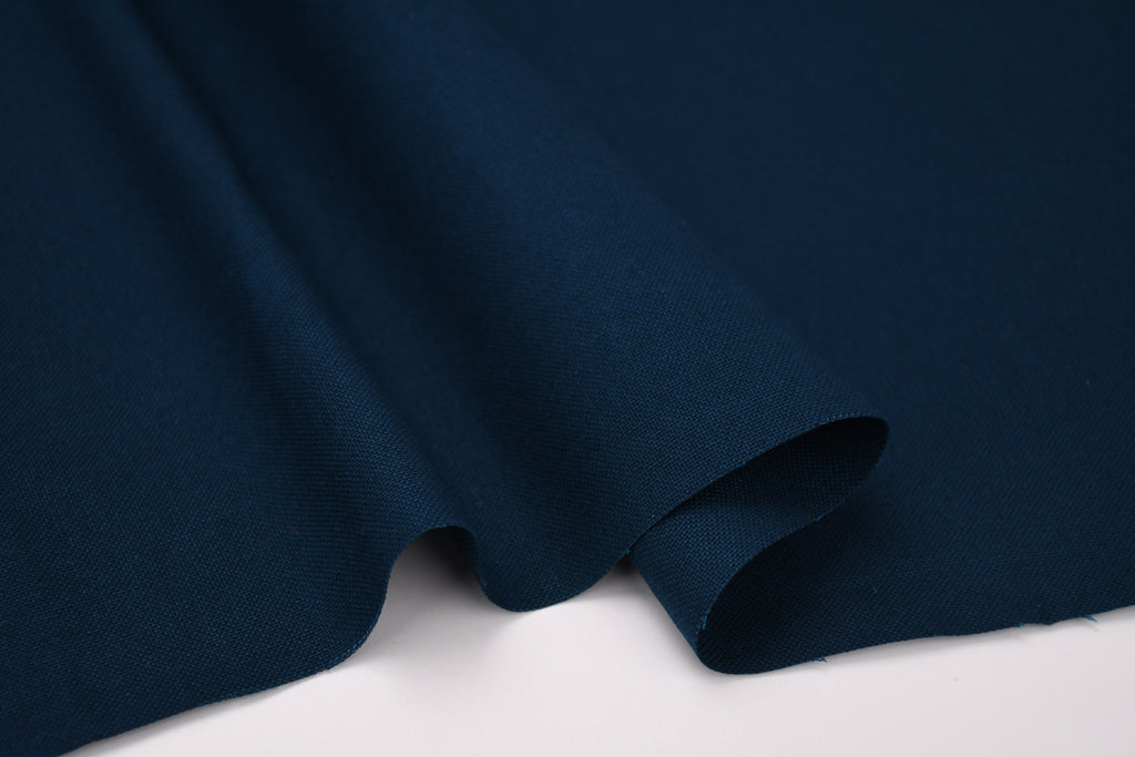 8oz 100% Cotton Canvas Fabric - Petrol