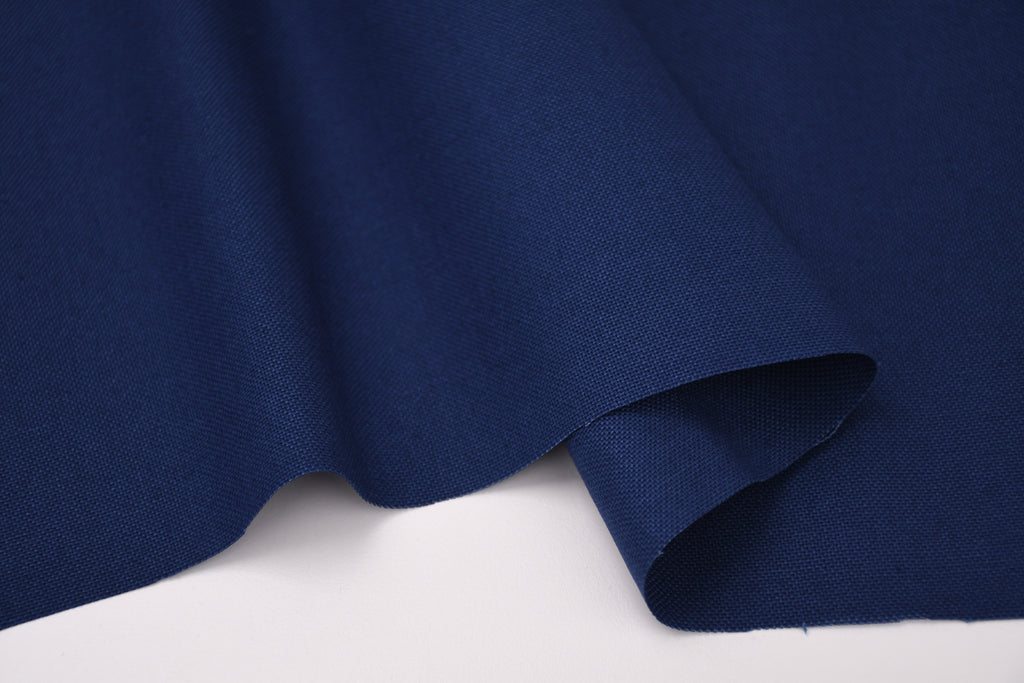 8oz 100% Cotton Canvas Fabric - French Navy