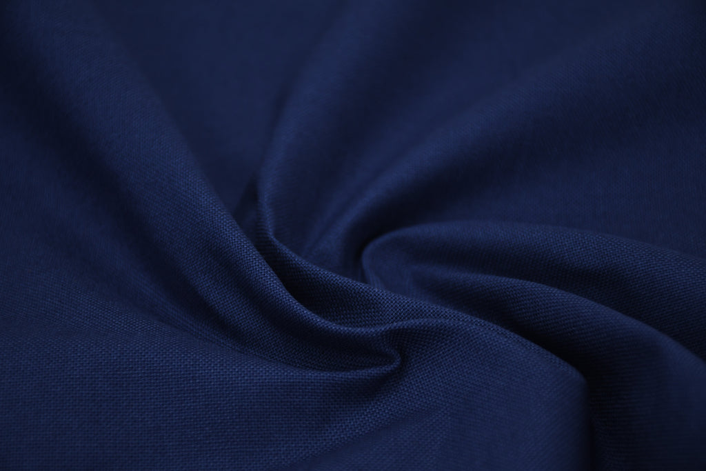 8oz 100% Cotton Canvas Fabric - French Navy